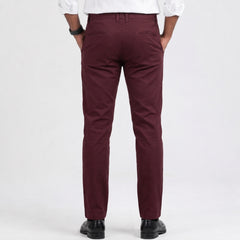 Fancy Chino Pants - Co Burgundy