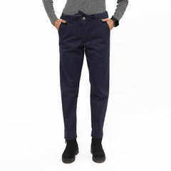 Adjustable Ladies Chinos Pants - Navy