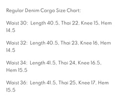 Premium Denim Cargo Pants (Regular Fit) - Dark Blue