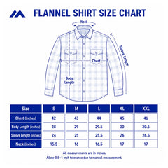Long Sleeve Flannel Shirt - Deep Royal