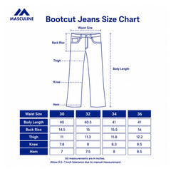 Slim Denim Bootcut - Icy Horizon