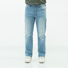 Straight Fit Jeans- Light Blue