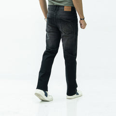 Straight Fit Jeans- Foggy Black