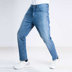Stretch Semi Fit Jeans - Skyline
