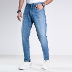 Stretch Semi Fit Jeans - Skyline