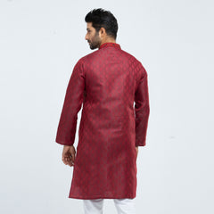premium panjabi - Maroon