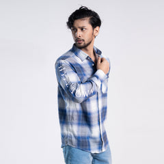 Casual Full Shirt - Royal