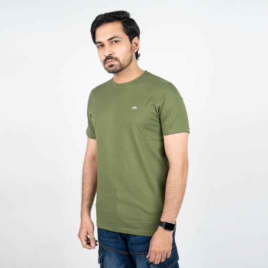 Solid T-Shirt - Olive