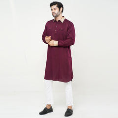 Kabli Panjabi- Maroon