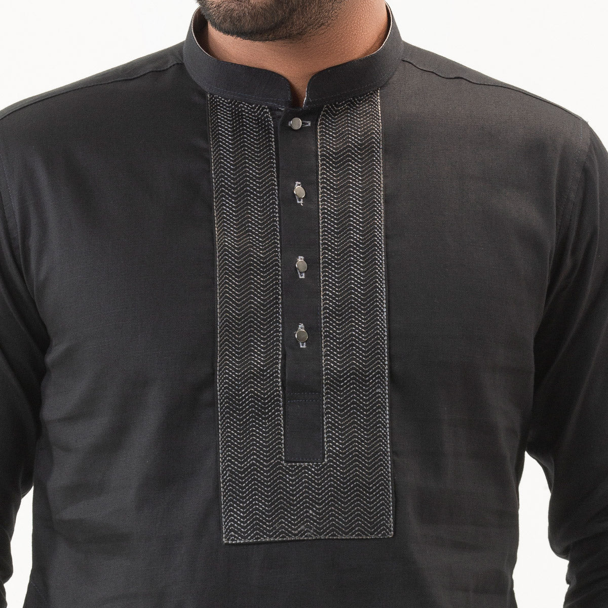 Semi Fit Casual Panajbi- Black - Masculine