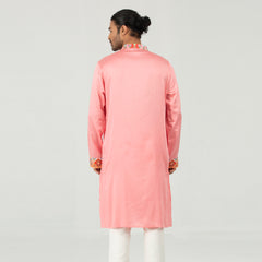 Semi Fit Panjabi Casual Panjabi - Pink